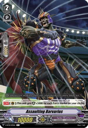 Image of Assaulting Barvarius (PHANTOM DRAGON AEON)