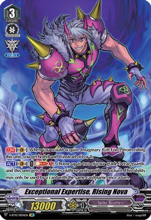 Image of Exceptional Expertise, Rising Nova (SP) (PHANTOM DRAGON AEON)