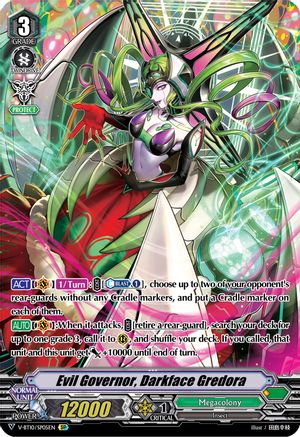Image of Evil Governor, Darkface Gredora (SP) (PHANTOM DRAGON AEON)