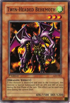 Image of Twin-Headed Behemoth [LOD-063] Super Rare