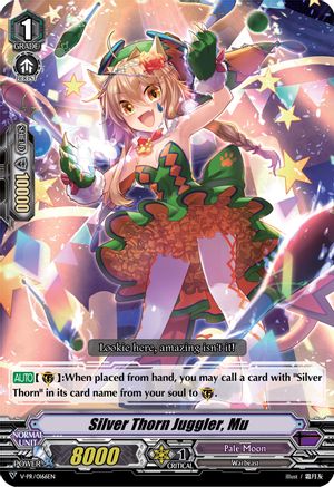 Image of Silver Thorn Juggler, Mu (V-PR/0166EN) [V Promo Cards]
