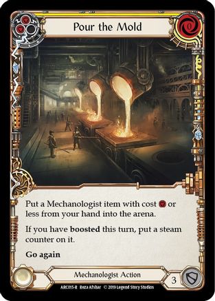 Image of Pour the Mold (Yellow) [U-ARC015] (Arcane Rising Unlimited)  Unlimited Normal