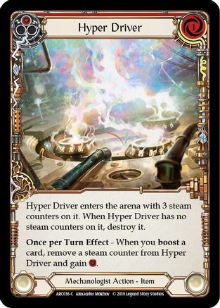 Image of Hyper Driver [U-ARC036] (Arcane Rising Unlimited)  Unlimited Normal