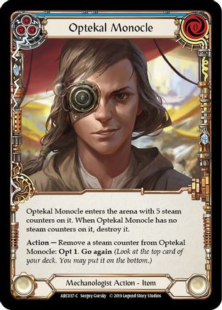 Image of Optekal Monocle [U-ARC037] (Arcane Rising Unlimited)  Unlimited Normal