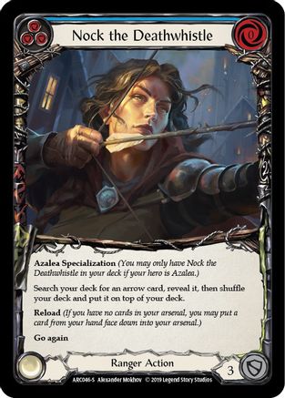 Image of Nock the Deathwhistle [ARC046-S] (Arcane Rising)  1st Edition Normal
