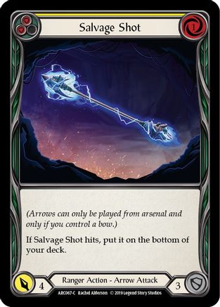 Image of Salvage Shot (Yellow) [U-ARC067] (Arcane Rising Unlimited)  Unlimited Normal
