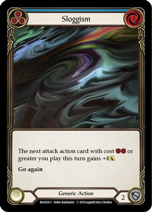 Image of Sloggism (Blue) [BVO029-C] (Bravo Hero Deck)  1st Edition Normal