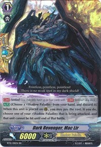 Image of Dark Revenger, Mac Lir (BT12/011EN) [Binding Force of the Black Rings]