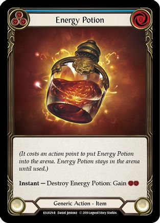 Image of Energy Potion [KSU029-R] (Katsu Hero Deck)  1st Edition Normal