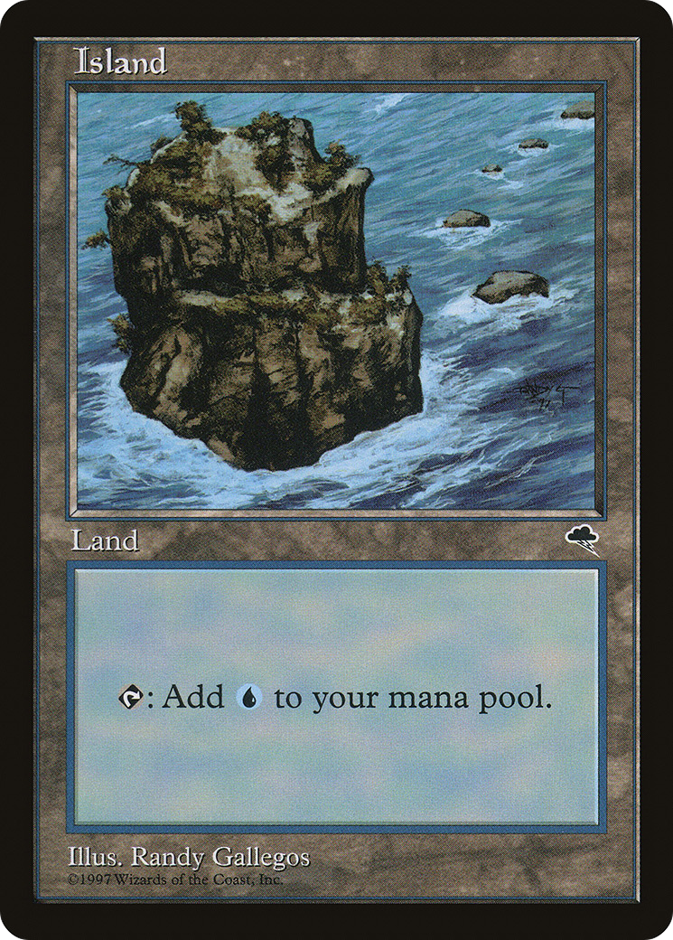 Image of Island (Signature on Right / No Sky) [Tempest]