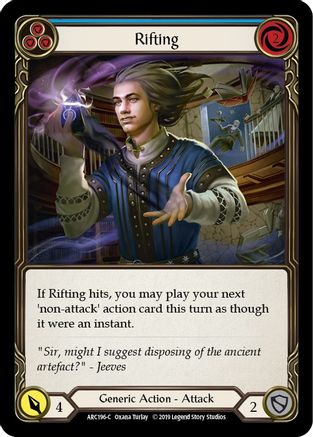 Image of Rifting (Blue) [U-ARC196] (Arcane Rising Unlimited)  Unlimited Normal