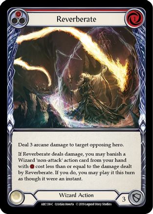 Image of Reverberate (Red) [U-ARC138] (Arcane Rising Unlimited)  Unlimited Normal