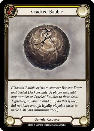 Image of Cracked Bauble [U-ARC218] (Arcane Rising Unlimited)  Unlimited Normal
