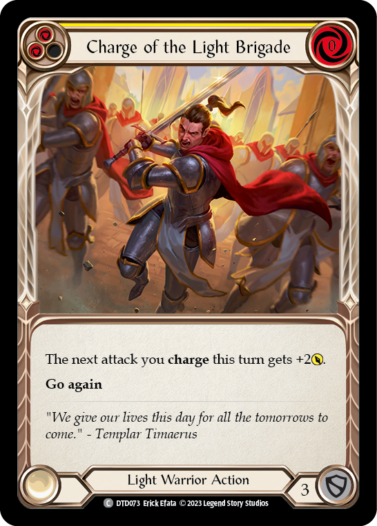 Charge of the Light Brigade (Yellow) [DTD073] (Dusk Till Dawn)