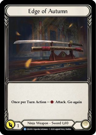 Image of Edge of Autumn [CRU050] (Crucible of War)  1st Edition Cold Foil
