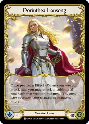 Image of Dorinthea Ironsong [U-CRU076] (Crucible of War Unlimited)  Unlimited Normal