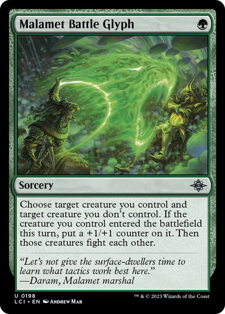 Image of Malamet Battle Glyph [The Lost Caverns of Ixalan]