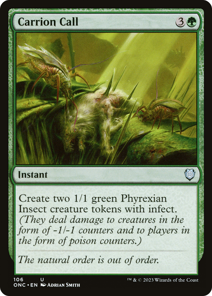Image of Carrion Call [Phyrexia: All Will Be One Commander]