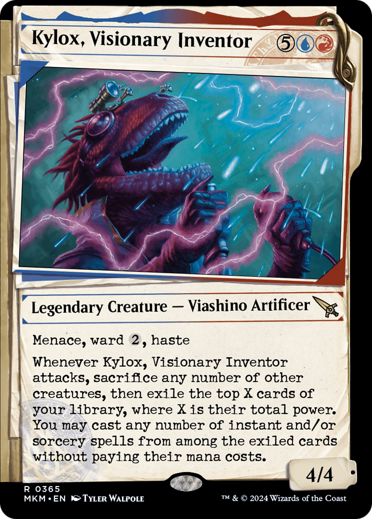 Image of Kylox, Visionary Inventor (Showcase) [Murders at Karlov Manor]