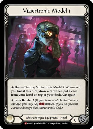 Image of Viziertronic Model i [CRU102] (Crucible of War)  1st Edition Cold Foil