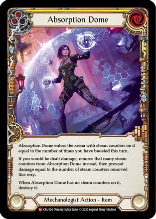 Image of Absorption Dome [CRU104] (Crucible of War)  1st Edition Normal