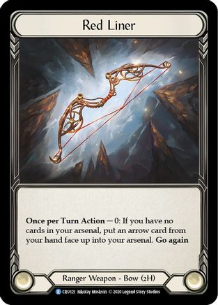 Image of Red Liner [CRU121] (Crucible of War)  1st Edition Normal