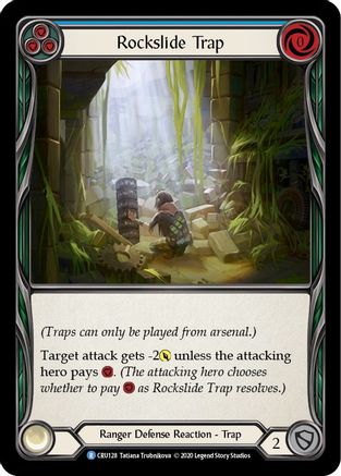 Image of Rockslide Trap [U-CRU128] (Crucible of War Unlimited)  Unlimited Normal