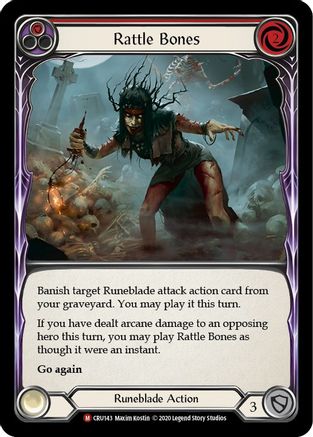 Image of Rattle Bones [CRU143] (Crucible of War)  1st Edition Normal