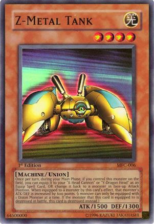 Image of Z-Metal Tank [MFC-006] Super Rare