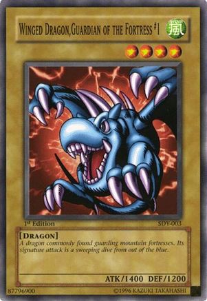 Image of Winged Dragon, Guardian of the Fortress #1 [SDY-003] Common