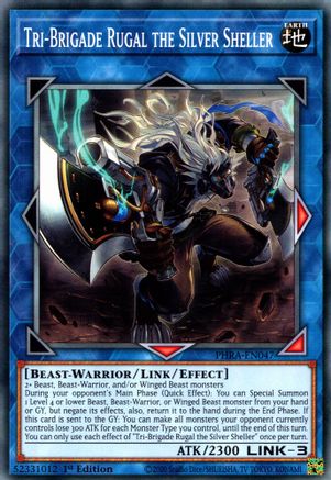 Image of Tri-Brigade Rugal the Silver Sheller [PHRA-EN047] Common