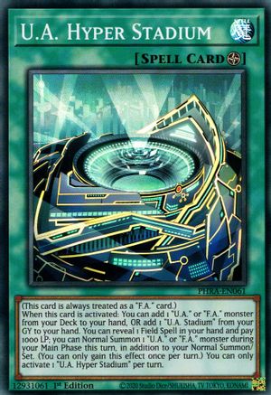 Image of U.A. Hyper Stadium [PHRA-EN061] Super Rare