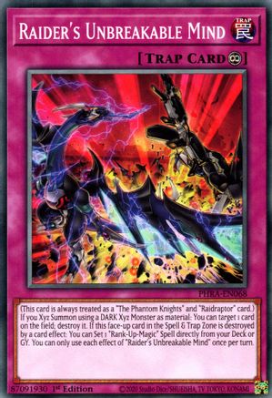 Image of Raider's Unbreakable Mind [PHRA-EN068] Common