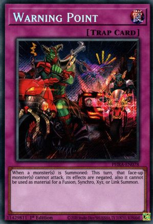 Image of Warning Point [PHRA-EN078] Secret Rare