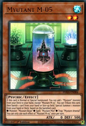 Image of Myutant M-05 [PHRA-EN084] Ultra Rare