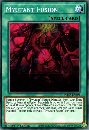 Image of Myutant Fusion [PHRA-EN093] Common