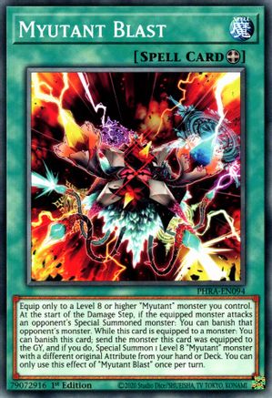 Image of Myutant Blast [PHRA-EN094] Common
