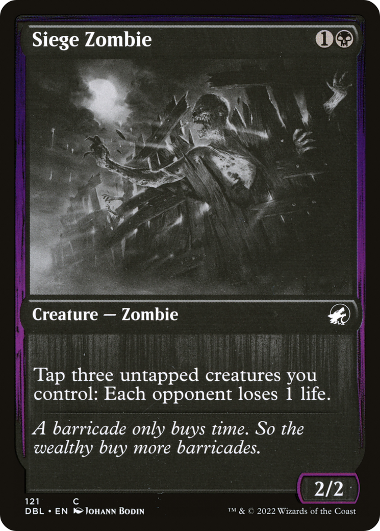 Image of Siege Zombie [Innistrad: Double Feature]