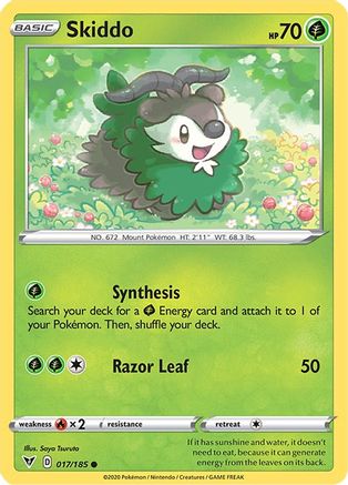 Image of Skiddo (017/185) [Sword & Shield: Vivid Voltage]