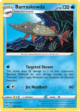 Image of Barraskewda (042/185) [Sword & Shield: Vivid Voltage]