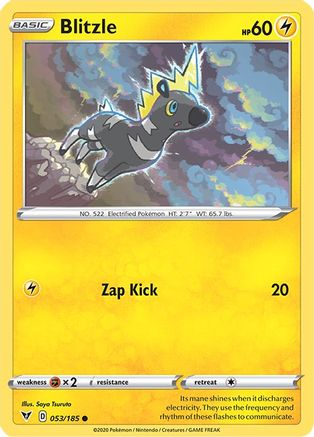 Image of Blitzle (053/185) [Sword & Shield: Vivid Voltage]