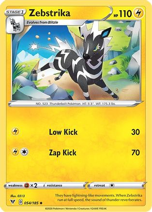 Image of Zebstrika (054/185) [Sword & Shield: Vivid Voltage]