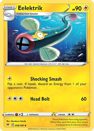 Image of Eelektrik (058/185) [Sword & Shield: Vivid Voltage]