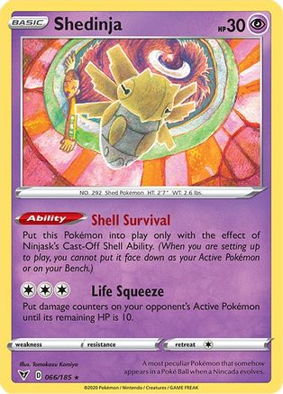 Image of Shedinja (066/185) [Sword & Shield: Vivid Voltage]