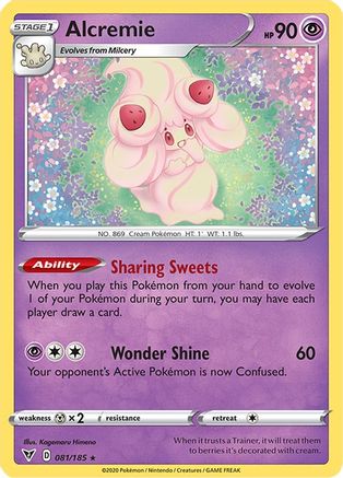 Image of Alcremie (081/185) [Sword & Shield: Vivid Voltage]
