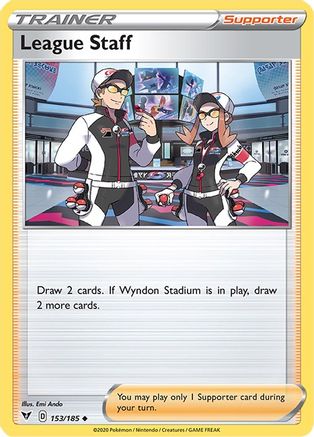 Image of League Staff (153/185) [Sword & Shield: Vivid Voltage]