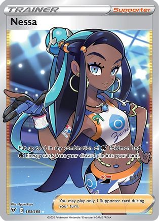 Image of Nessa (183/185) [Sword & Shield: Vivid Voltage]