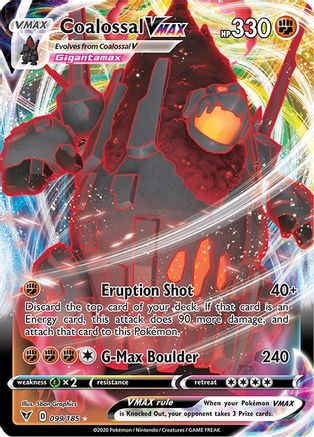 Image of Coalossal VMAX (099/185) [Sword & Shield: Vivid Voltage]