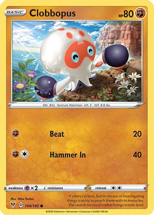 Image of Clobbopus (100/185) [Sword & Shield: Vivid Voltage]