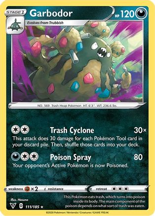 Image of Garbodor (111/185) [Sword & Shield: Vivid Voltage]
